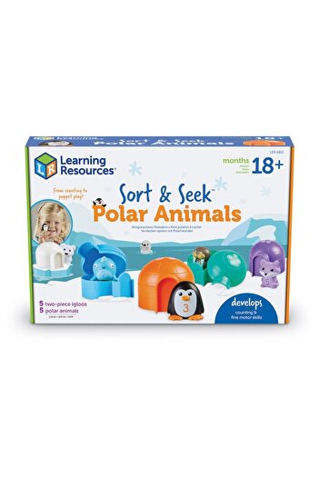 Learning Resources Resurse de învățare pentru sortarea jucăriilor - Animale polare