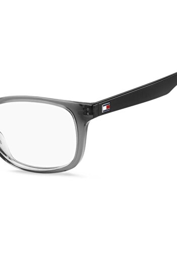 Tommy Hilfiger TH1927 KB7 Boys' Eyeglass Frames, Plastic, Grey, 48 mm
