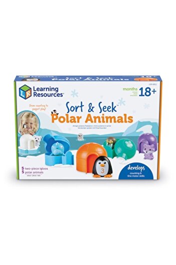 Learning Resources Resurse de învățare pentru sortarea jucăriilor - Animale polare