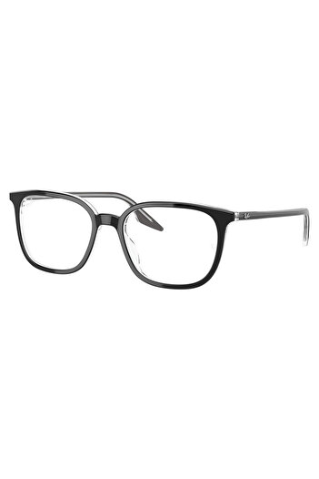 Ray-Ban RX5406 2034 54 Eyeglasses Frames, Plastic, Black, 54 mm