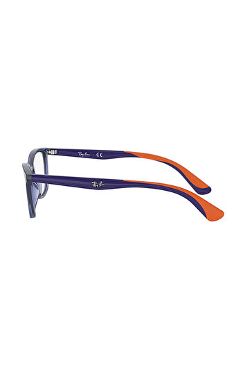 Ray-Ban Junior Boys' Eyeglass Frames RY1586 3775, Plastic, Blue, 49 mm