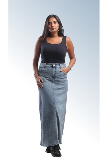 SUGA Delight Denim Skirt for Summer