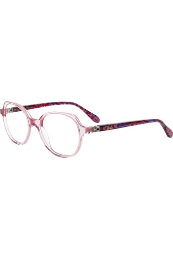 Barbie Girls Eyeglass Frames BAAA041 C10, Plastic, Pink, 47 mm