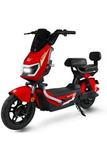 CHALLENGERS Electric Bike E190, 48V, 350W, 12 Amp, Red