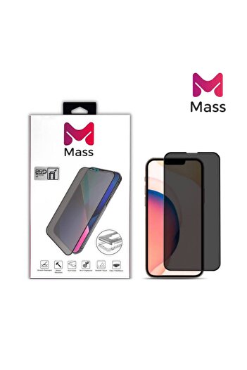 Mas Privacy Glass Screen Protector for iPhone 16/iPhone 15/iPhone 14 Pro by