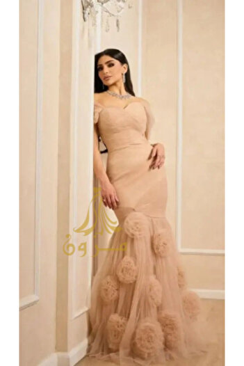MEZON FASHION Tulle Mermaid-Style Dress