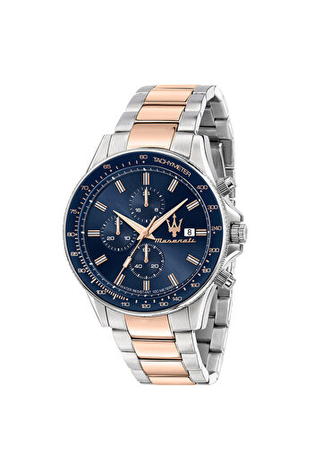 Maserati Mens Watch R8873640012, Quartz, 44mm, 10ATM