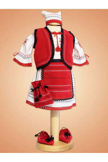 Deco Artis Fashion Girls' baptism folk costume – code X 02