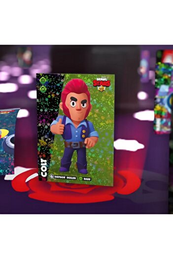 TOYFEST Brawl Stars Panini Official Card Box: 1 Box (30 Cards + 3 Limited Edition Cards)