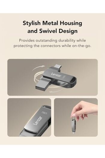 STOREMAX Sellbuyst 128Gb Jumpdrive Dual Drive D400 USB 3.1 Type-C Flash Drive Trendy 266450