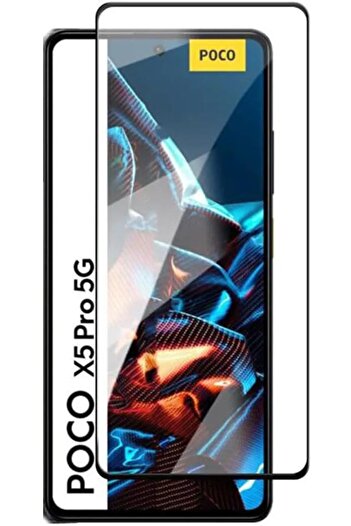 STOREMAX Screen Compatible with Polysight X5 Pro 5g Tempered 5D Full Glass with Frame Tempered Glass Compatible with X5 Pro 5g