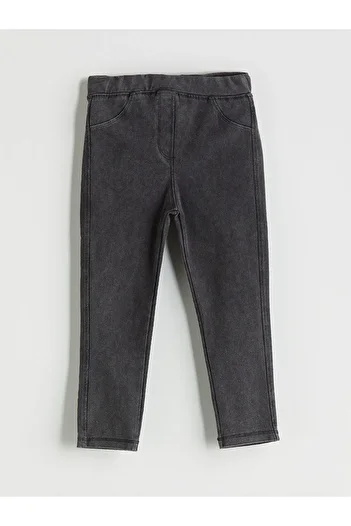 LC Waikiki New Season Girls' Leggings with Elastic Waist