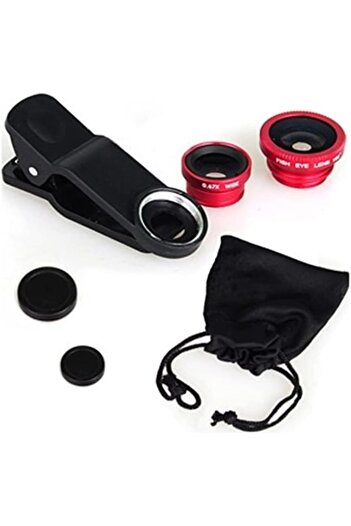 STOREMAX Polysight Outlet Fish Eye Mobile Phone Lens (Compatible with All Models) Trendzap 467437