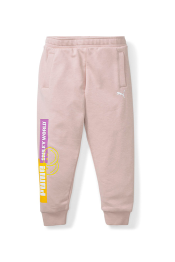 Puma Smiley World Sweatpants - Rose Quartz