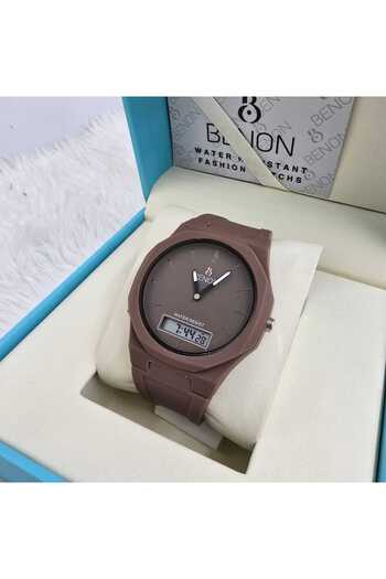 benon A youthful brown watch from the luxurious Benon brand