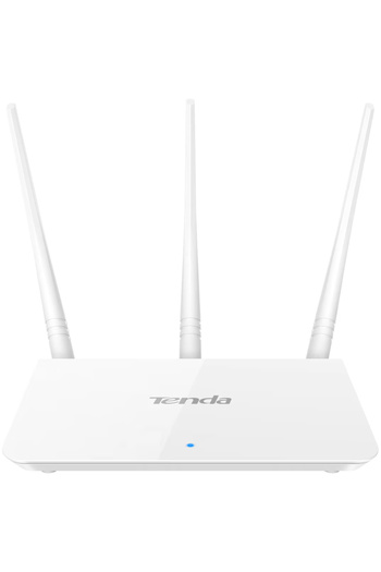 Tenda Router wireless F3, N 300Mbps, 3 antene fixe
