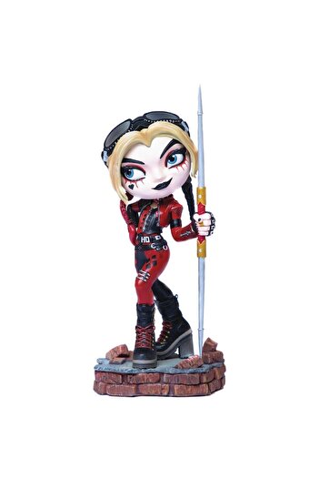 Iron Studios Figurina Harley Quinn, The Suicide Squad, MiniCo, 16 cm