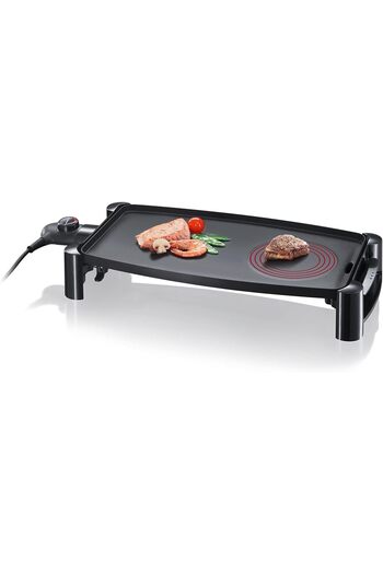 Severin Severin 2400W Non-Stick Electric Grill - Grill for Fish, Meat and Vegetables