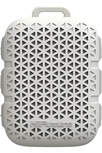 HiFuture Pocket S Mini Portable & Wearable Speaker, Magnetic Clip, Type-C charging -White