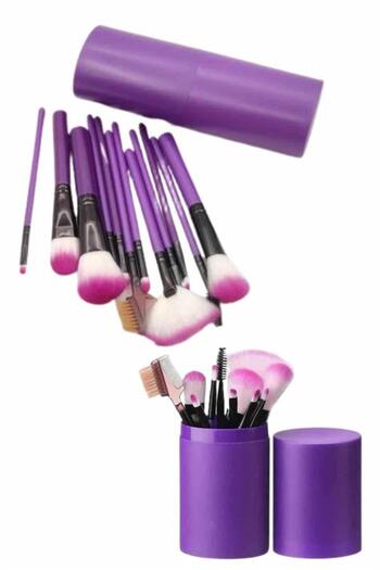 ZERO LAND Hn-Shop 12 Pieces Makeup Brushes Set Professional Foundation Blush Shadow Contour Brush