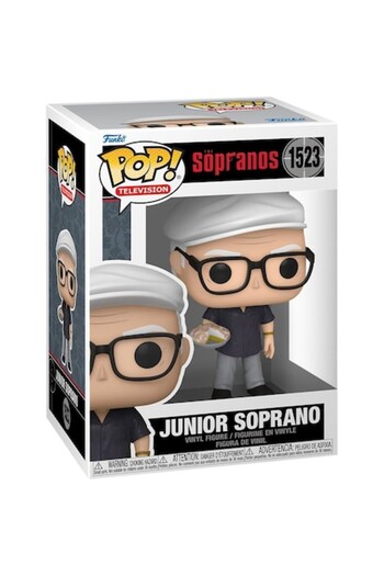 Funko Figurine - Pop! The Sopranos: Junior Soprano, White, 8.5 cm