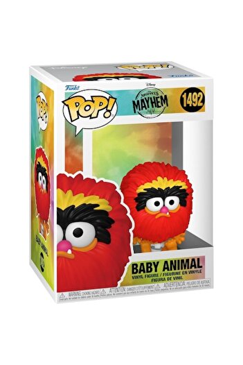 Funko Figurine - Pop! The Muppets Mayhem: Baby Animal, Multicolor, 9 cm