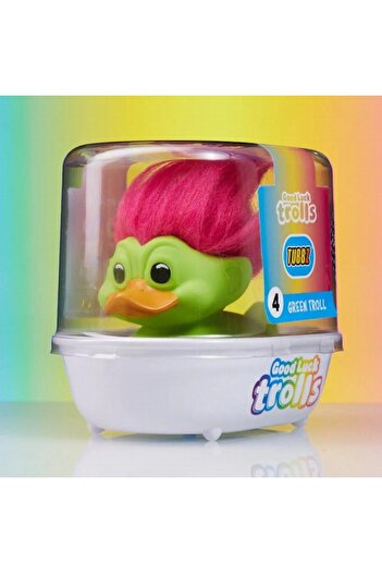 numskull Tubbz Figurine Trolls First Edition, Green (Pink Hair), 10cm