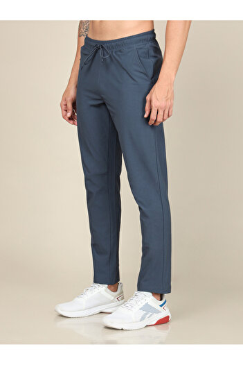 Technosport By Styli Men Grey Solid Relaxed Fit Track Pants