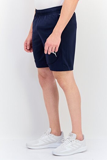 Puma Men Slim Fit Training Shorts, Navy