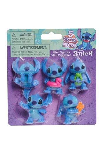 JustPlay Set 5 figurine Disney Stitch, 5 cm