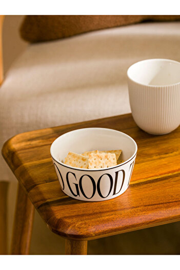 LC Waikiki Timeless Recommendations from Timeless Store |   Text Printed Ceramic Bowl 12 cm