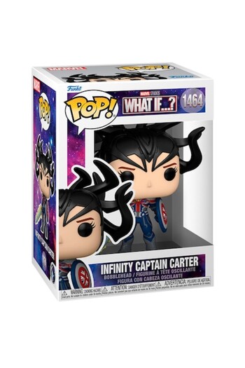 Funko Figurina POP Marvel What IF Infinity Captain Carter