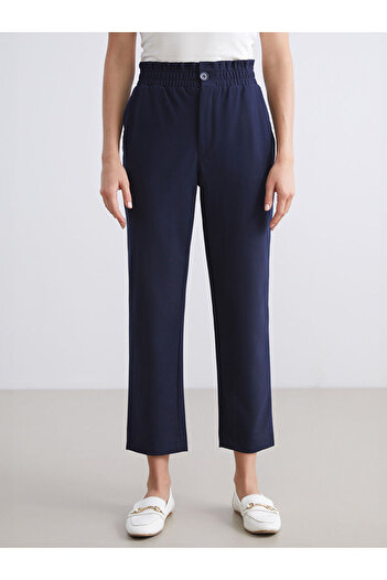 LC Waikiki Timeless Recommendations from Timeless Store |   Elastic Waist Carrot Cut Women's Trousers