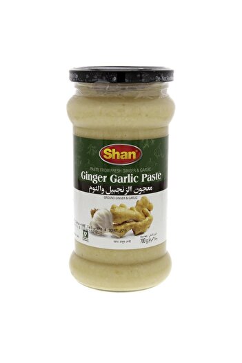 Shan Ginger Garlic Paste 700 g Fresh, Aromatic Cooking Essential | Convenient Bulk Value Pack