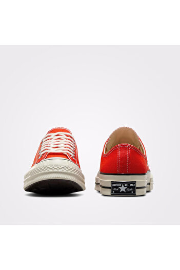 Converse Kırmızı - Siyah Kadın Kanvas Lifestyle Ayakkabı A06527C.671-CHUCK 70