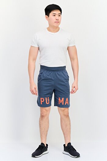 Puma Men Sportswear Fit Training Shorts, Slate Blue