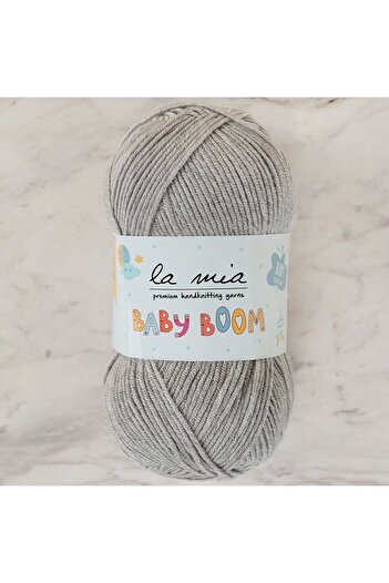 Lamia La Mia Baby Boom Grey Πλεκτό Σχοινί - 1000