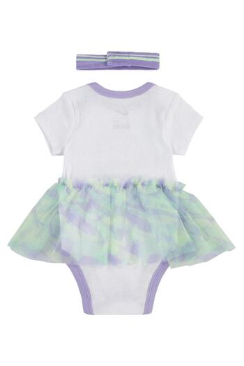 Nike Graphic Tutu Bodysuit With Headband Set - Multicolor