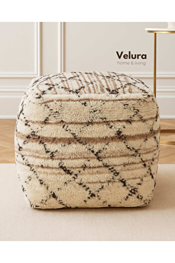 Velura Home & Living Azara Ivory - Puf