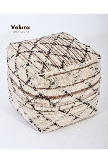 Velura Home & Living Azara Ivory - Puf