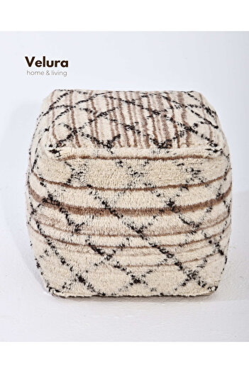Velura Home & Living Azara Ivory - Puf