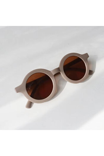 Choice Plastic Size fits all Brown 1PC Kids Fashion UV Protection Baby Sunglasses Cute Outdoor Photography