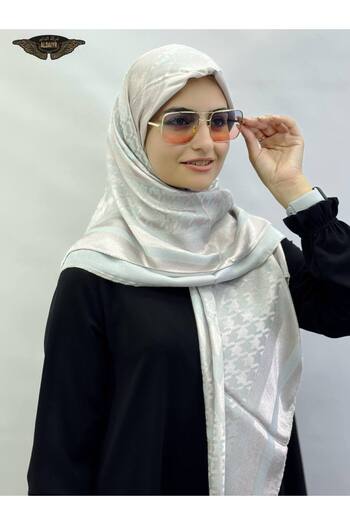 ALDAYER Scarf 120 Viscose Jacquard Pattern 2