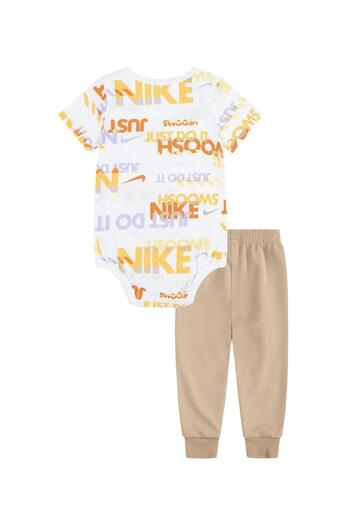 Nike All Over Printed Bodysuit With Pants Set - Multicolor