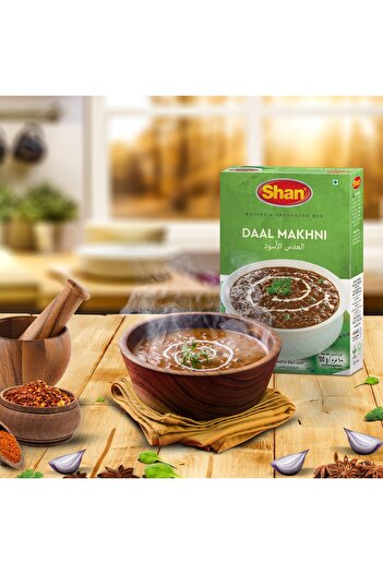 Shan Daal Makhini 100 g Creamy & Flavorful Spice Mix for Rich Punjabi Lentil Curry at Home