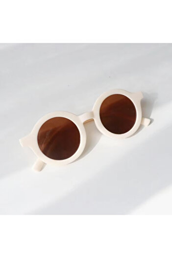 Choice Plastic Size fits all White 1PC Kids Fashion UV Protection Baby Sunglasses Cute Outdoor Photography