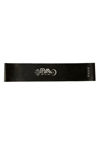 PaaFit Latex elastic band, black, hard level, length 25 cm