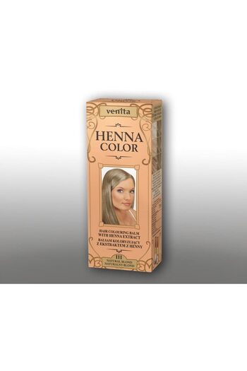 Henna Sonia Henna Tube, Venita, Ammonia-Free, 75 ml, Blonde Tint