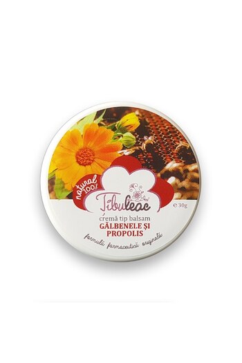 TIBULEAC Balm Cream, TIBULEAC, Marigold and Propolis, 30g