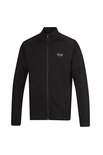 hummel Inter Men's Black Stand Collar Jacket